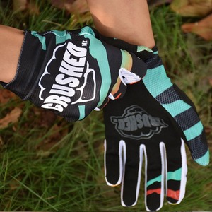 Guantes de Carreras de Diseño para Jóvenes Motociclistas de Motocross, Sublimación Completa en Rojo y Negro, Venta al Por Mayor, Equipo Deportivo Unisex - Product Image 2