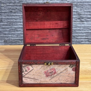 Heritage Style Floral Storage <b>Box</b> Perfect For Treasured <b>Memories</b> Accessories And Gifting Purpose Use Handcrafted From India - Product Image 3