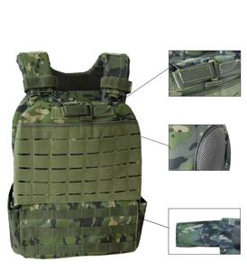 Chaleco Táctico de Camuflaje Ligero Antipuñaladas, Material Oxford Molle, Curva Fisiológica en la Espalda para Mayor Resistencia - Product Image 4