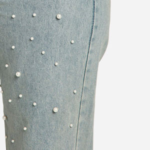 Pantalones Vaqueros de Mezclilla para Mujer, Diseño Nuevo, Hechos Profesionalmente, Ropa Casual de Invierno, Pantalones Vaqueros Extra Grandes para Mujer - Product Image 6