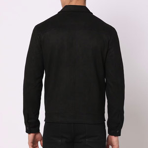 Chaqueta vaquera de mezclilla para hombre OEM, abrigo informal de otoño, chaqueta vaquera con botones, superventas, chaquetas vaqueras de invierno de talla grande para hombre - Product Image 3