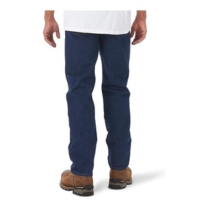 Pantalon en jean décontracté pour hommes, vente en gros, fabricants, dernier design, logo personnalisé imprimé, haute qualité, prix abordable, bleu - Product Image 3