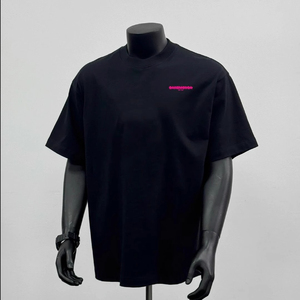 Custom <b>Mens</b> Short Sleeve Vintage Washed T-Shirt Retro American Doberman Print 100% Cotton Solid <b>Animal</b> Cross-Border Summer Trend - Product Image 1