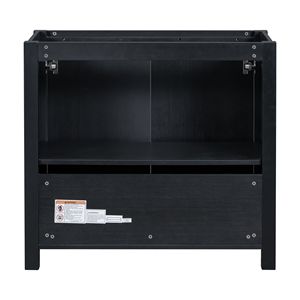 Mobile da Bagno Retrò in Stile Espresso da 36 Pollici (Solo Mobile) - Product Image 5