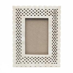 Marco de Fotos Decorativo de Alta Calidad con Incrustaciones de Hueso, Marco de Fotos de Lujo para Decoración de Mesa, Pared y Escritorio de Oficina - Product Image 6