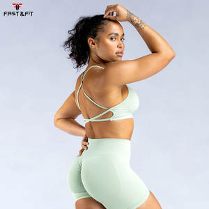 Sujetador Deportivo Clásico Americano de Talla Grande, Ligero y Transpirable, con Soporte Alto, Logotipo Frontal y Almohadillas Extraíbles para Fitness Femenino - Product Image 3