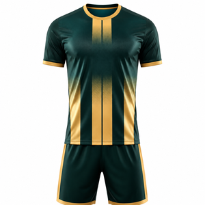 Custom Sublimation Printing Unisex Football Training Jersey Adults Short Sleeve Breathable 100% Polyester Winter <b>Soccer</b> - Product Image 1