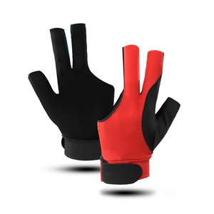 Guantes de Snooker Duraderos al Por Mayor, de 3 Dedos, Personalizados, Antideslizantes, Transpirables, Accesorios para Jugadores Profesionales - Product Image 1