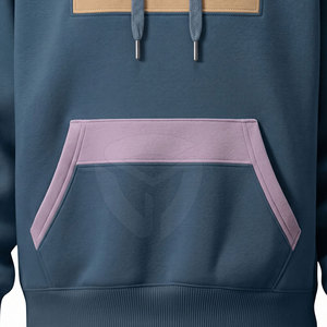 Sweat à capuche pour homme, tissu doux et respirant, design durable, mélange de coton idéal pour l'entraînement sportif et les activités de plein air - Product Image 6