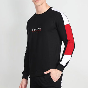 Sweat-shirt oversize pour homme, vêtements de mode streetwear, vente en gros, sweat-shirts décontractés d'hiver pour la vente en ligne, couleur contrastée - Product Image 2