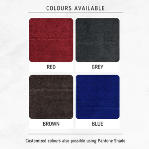 Tapis de bain solide en polyester 100% absorbant l'eau de qualité exceptionnelle disponible pour les acheteurs en gros avec logo personnalisé - Product Image 4