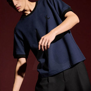 Camiseta Personalizada para Hombre, Corte Holgado, Algodón de Alta Calidad, Estilo Urbano Informal, Ropa al por Mayor de Marca Privada - Product Image 3