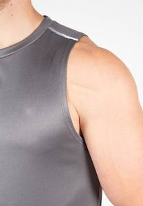 เสื้อกล้ามออกกำลังกายผู้ชายทรงสลิมฟิต ผ้าโพลีเอสเตอร์ สำหรับวิ่งและฝึกกล้ามเนื้อ สวมใส่สบาย ขายดีที่สุด - Product Image 5