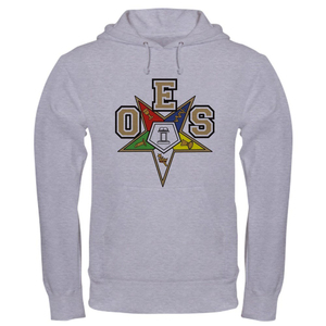 Sweat à capuche personnalisé pour la franc-maçonnerie, noir, bleu, or, imprimé sur toute la surface, nom de la loge personnalisé, unisexe, franc-maçon, équerre et compas, G Pullovor - Product Image 3