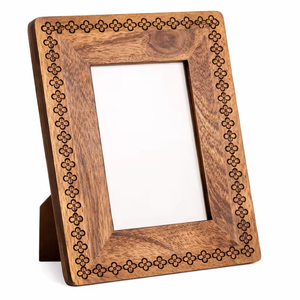 Premium Solid <b>Wood</b> Photo <b>Frame</b> Tabletop Engraved Decorative <b>Picture</b> <b>Frame</b> Natural <b>Wood</b> Craft Gift <b>Frame</b> for Office Home Decor - Product Image 1