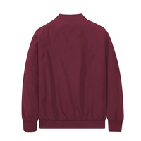 Veste bomber pour homme de qualité supérieure, marque privée, fermeture éclair, coupe décontractée, matière polyester, veste bomber pour homme