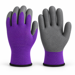 Gants de manutention enduits de latex, durables, respirants, antistatiques, sans poudre, offrant une forte adhérence, légers, confortables et flexibles - Product Image 6