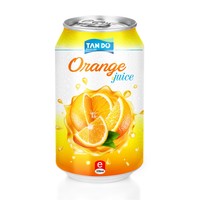 Vietnam Private Label 330ml blikjes frisdrank suikervrij sinaasappelsap 100% puur versgeperst HACCP/ISO/HALAL gecertificeerd