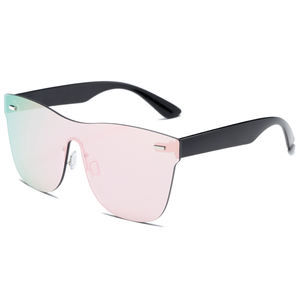 Lunettes de soleil de sport sans monture pour activités de plein air, VTT, cyclisme, protection UV400, légères (27g) pour hommes, modèle RTS Fashionable. - Product Image 1
