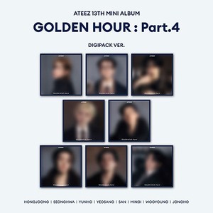ATEEZ GOLDEN HOUR : ภาคที่ 4 [เวอร์ชั่นโฟโต้บุ๊ค] มินิอัลบั้มชุดที่ 13 - Product Image 1