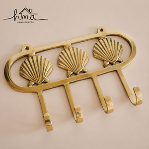 Starfish Shape Solid Brass Wall <b>Hook</b> <b>Decorative</b> Coastal Marine <b>Coat</b> <b>Hook</b> Towel Robe Hat Key Holder Handmade Home Decor - Product Image 5