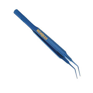 Pinzas de Capsulorhexis Anguladas Ultrafinas Quirúrgicas Estándar de Exportación, Instrumentos Wenquar - Product Image 1