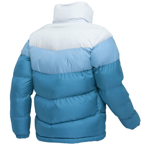 Women's Winter Quilted Cotton Puffer <b>Jacket</b> Custom Logo Zipper Printed Front Warm Heated Outdoor Fashion Coat Nylon - Product Image 5