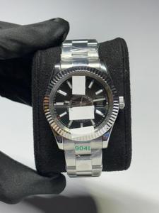 Reloj Shyona de Lujo con Esfera de Cristal Moissanite, Caja de Acero Inoxidable con Diamantes, Movimiento de Cuarzo, Resistente al Agua, Pantalla Dual - Product Image 1