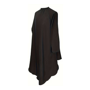 Cape de coiffure confortable 100 % nylon/polyester personnalisable à manches longues, anti-adhérente, pour barbier et salon de coiffure - Product Image 3