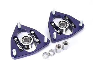 1 Par de Placas de Camber para Suspensión Coilover para Mitsubishi Lancer <span class=keywords><strong>Evo</strong></span> X, Disponibles Solo en Color Plata. - Product Image 1