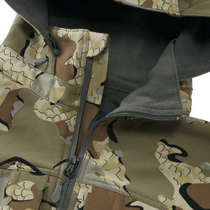 Chaqueta de Caza para Hombre, Cortavientos, de Tejido Softshell, para Verano, con Múltiples Bolsillos, Resistente al Agua y Transpirable - Product Image 3