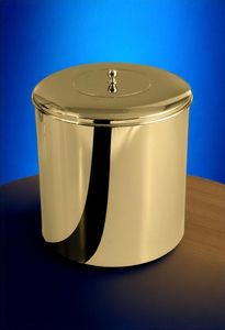 Premium quality brass ice bucket with lid tong complete set for <b>wine</b> champagne cooling stylish entertaining solution - Product Image 2