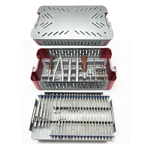 Ensemble d'instruments pour l'extraction de vis chirurgicales orthopédiques, 56 pièces, acier inoxydable, fabricant OEM - Product Image 6