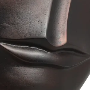 Jarrón Decorativo de Bronce Contemporáneo de 18.25 Pulgadas de Ancho, Hecho a Mano, para Decoración de Mesa, para Diseño Interior Moderno - Product Image 5