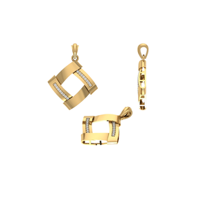 จี้เพชรทองคำแท้ 18k และ 14k หรูหรา พร้อมเพชรธรรมชาติรับรองคุณภาพ เหมาะสำหรับงานแต่งงานสุดโรแมนติก - Product Image 1