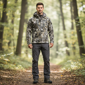 Pantalon de chasse d'hiver camouflage imperméable unisexe en softshell chaud de haute qualité, modèle Incinerator Meteorited Bib - Product Image 3