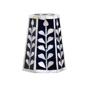 Quemador de incienso árabe Mabkhara Bakhoor de madera con nácar de Dubái para Oud Bakhoor, ideal para Ramadán y Eid, venta al por mayor. - Product Image 2