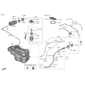 Pompes à carburant et unités de transmission neuves pour Elantra 31112L1000 - Product Image 2