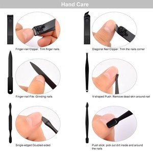 Professional Nail Grooming Set <b>Manicure</b> Pedicure <b>Kit</b> for Beauty Care Travel and Daily Maintenance - Product Image 3