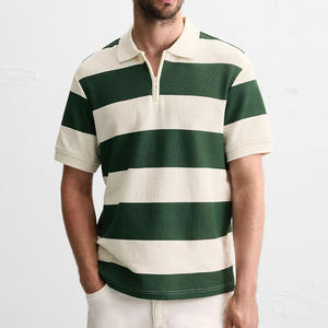 Camiseta polo de secado rápido, textura suave, tela transpirable, costuras duraderas, ideal para bordar, imprimir logotipos y cómoda en uso. - Product Image 1