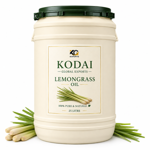 Huile Essentielle de Citronnelle du Tamil Nadu 100% Pure et Naturelle de Qualité Supérieure, Distillée à la Vapeur, pour Aromathérapie et Soin du Visage, par Kodai Global Export - Product Image 1