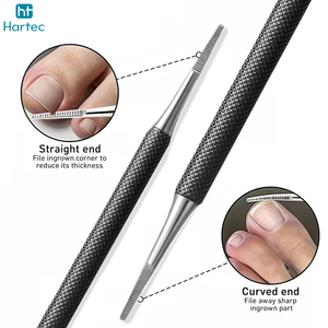 Stainless Steel Double-Ended Cuticle Pusher <b>Nail</b> Cleaner Set, Precision Dead Skin Remover <b>Tool</b> for Manicure and Pedicure - Product Image 5