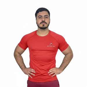 เสื้อแรชการ์ดแขนสั้น รับสั่งทำตามขนาดและดีไซน์ สำหรับผู้ชาย ชุดกีฬา สวมใส่สบาย - Product Image 1