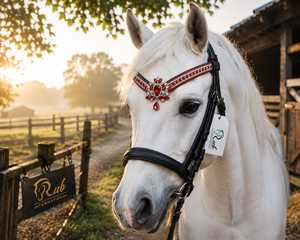 Venta al por mayor de cuero de caballo Crystal Horse 7860B de Rub International, cómodo, con logotipo personalizado, colores personalizados, diseños personalizados, MOQ 10 piezas - Product Image 3