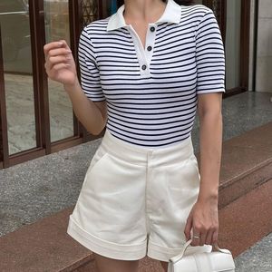 Polo en coton 100 % pour femme, qualité supérieure, prix de gros, logo tricoté personnalisé et coupe courte, exportation du Bangladesh - Product Image 3