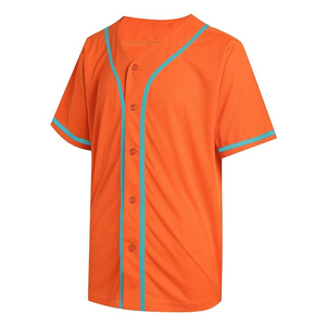 Maillot de baseball USA personnalisé avec nom et numéro, maillots de baseball sublimés pour hommes - Product Image 3