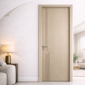 Puertas de Madera Precolgadas de MDF Impermeables de Alta Gama Personalizadas para Interiores de Casas, Hoteles, Villas, Oficinas Modernas y Proyectos de Edificios - Product Image 2