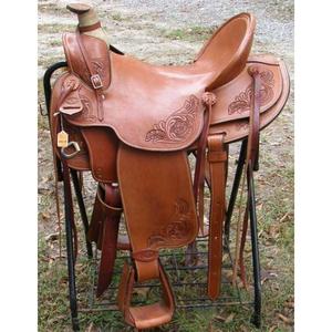 Selles de cheval en cuir artisanal, cuir de vache et de buffle véritable, sur mesure, pour la course hippique européenne et australienne. - Product Image 3