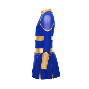 Uniforme de Animadora Juvenil de Poliéster con Mangas Largas y Diseño sin Espalda, Superventas - Product Image 4