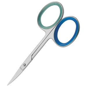 Ciseaux à cuticules de précision, outil de manucure professionnel, lame pointue tranchante, acier inoxydable, instrument de beauté, fournisseur OEM - Product Image 2
